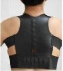 Magnetic Therapy Belt Posture Corrector (Option: 2-Negro-M)