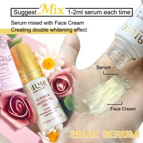 AILKE Whitening Dark Spot Remove Facial Skin Care Cream With Collagen Anti- Freckles Wrinkle Repair Women Premium Face Product (Color: 20ML Whitening Serum)