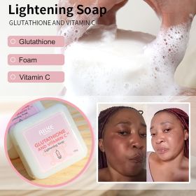 AILKE Whitening Moisturizing Anti-Freckle Body Lotion, Suitable For Face And Body, Glutathione Korean Women's Skin Care Products (Color: Lightening Soap)