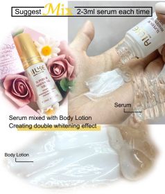 AILKE Whitening And Moisturizing Body Lotion, With Glutathione, Collagen, Vitamin C, For Face And Body Korean Skin Care Products (Color: 20ML SERUM)