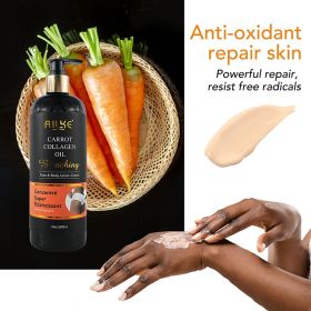 AILKE Super Bleaching Body Lotion,Black Spot Corrector,Use For Face And Body,Suitable For Black Skin,Korean Whitening Skin Care (Color: CARROT Body Lotion)